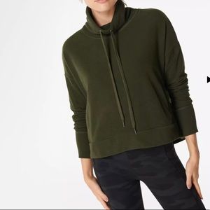 Sweaty Betty sweatshirt mustard colour